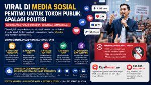 Di Era Media Sosial, Tokoh Publik Tidak Cukup Hanya Terkenal: Mereka Harus Mampu Membangun Viralitas